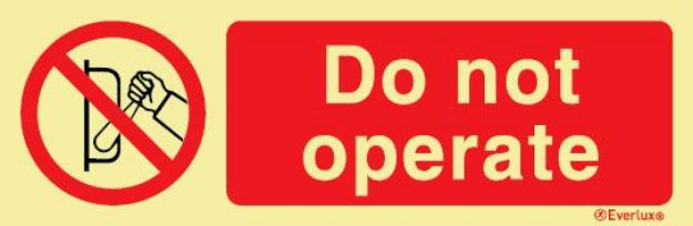 Prohibition, symbol with compl text, white vinyl, 